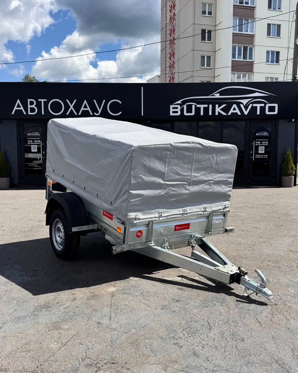 MULLERWAGEN 1320 PRO борт 280 мм с тентом c каркасом 700 мм