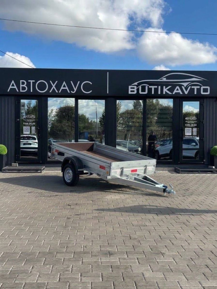 Прицеп для автомобиля MULLERWAGEN 1525 PRO (сборный) борт 280мм